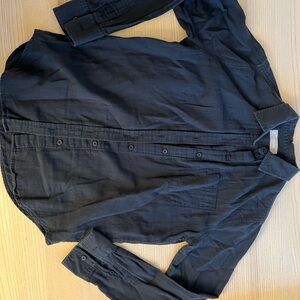 Everlane Black Collared Shirt